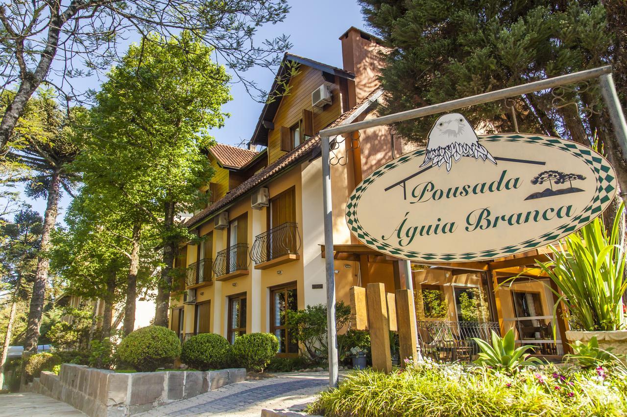 Pousada Aguia Branca Gramado Exterior photo